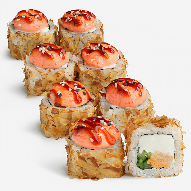 Бонито с курицей запечённый